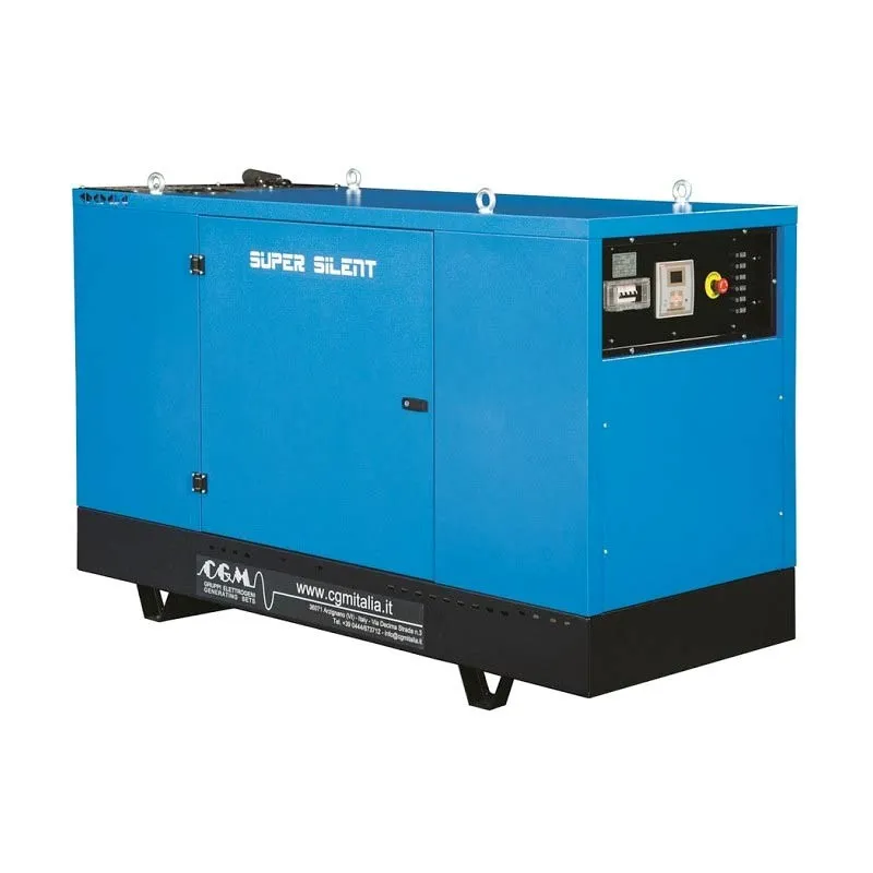 GROUPE DIESEL CGM mod.CGM-320B 320 kVA, 400V, 1500 RPM, DIESEL ENGINE BAUDOUIN 6M16G350/5 with SOUND PROOF CANOPY, AUTOMATIC PANEL. (ITA)