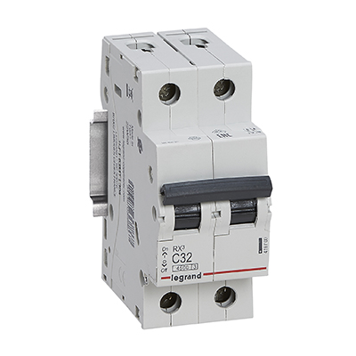 DISJONCTEUR RX3 2P C32 LEGRAND 419700