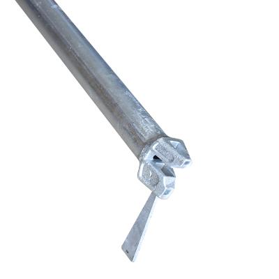 BARRE TRANSVERSALE POUR L’ECHAFAUDAGE – L 2,53 M – TUBE EN ACIER Q235 GALVANISE – TUBE PRINCIPAL 48 X 2,5 MM 8,1 KG 2010604031