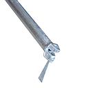BARRE TRANSVERSALE POUR L’ECHAFAUDAGE – L 2,53 M – TUBE EN ACIER Q235 GALVANISE – TUBE PRINCIPAL 48 X 2,5 MM 8,1 KG 2010604031