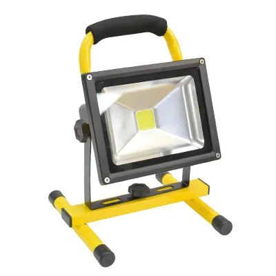 PROJECTEUR LED CHARGEABLE  5V 4-6 HEURES  BLANC ZL-RFL-20W