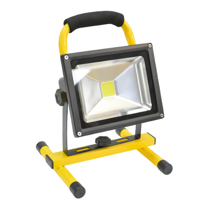 PROJECTEUR LED CHARGEABLE 8.4V 4-6HEURS BLANC   ZL-RFL-30W