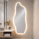 MIROIR DE SALLE DE BAIN LED  l.50 × H.140 CM  4000 K AC 110–240 V / DC 12 V IP20  1010909014
