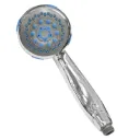 POMME DE DOUCHE ANTI–CALCAIRE  5 JETS SY1039, MATERIAU ABS, CHROME 1010103093
