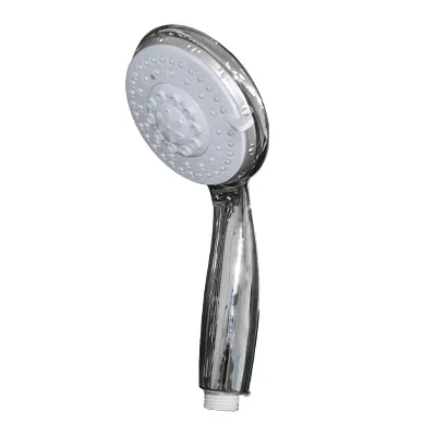Pomme de douche anti-calcaire 5 jets SY1025 materiau abs chrome 1010103094