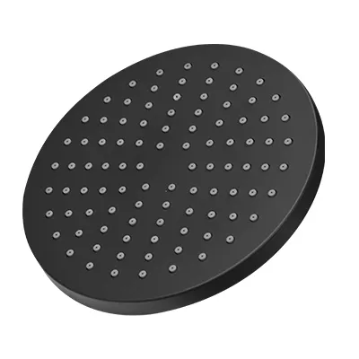 Pomme de douche ronde SY782H, Ø200 mm, couleur noire 1010103100