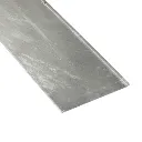 COUVERCLE EXTERIEUR CHEMIN DE CABLE CE AVEC FRANGE, ACIER GALVANISE A CHAUD, L. 200 X L. 3000 X EP. 1 MM – 2100503510 CHROME