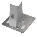 SUPPORT CONSOLE CHEMIN DE CABLE INTERIEUR, ACIER PRE-GALVANISE, 75 MM – 2100503417