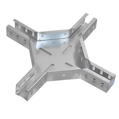 CROIX HORIZONTALE CHEMIN DE CABLE INTERIEUR, ACIER PRE-GALVANISE, H. 50 X L. 150 X EP. 1 MM – 2100503414