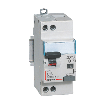 DISJ DIFF  TYPE AC 2MOD+1P+N+16A 30mA  6kA 230V 410705