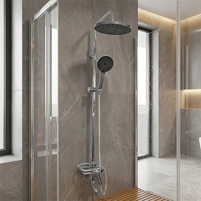 Colonne de douche complet en laiton Chrome 2110202449