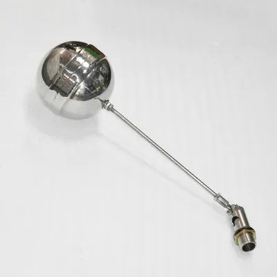 FLOTTEUR INOX 1/2” LAITON + TIGE ET BOULE SS201 NICKELE 2110202466