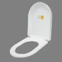 ABATTANT TOILETTE  BLANC PP 420X340MM A1