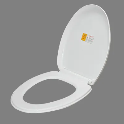 ABATTANT TOILETTE  BLANC PP 456X360MM H019