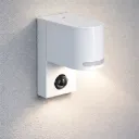 APPLIQUE MURAL ETANCHE ALUMINIUM AVEC DETECTEUR DE MOUVEMENT GU10 MAX 35W  115X75X225 MM XH2019AS