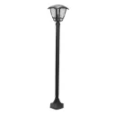 LUMIERE SUR PIED JARDIN ETANCHE ALUMINIUM E27 MAX 60W 170X170X1100 MM  SANS LAMPE XH6011