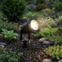 SPOT PIQUET JARDIN ALUMINIUM GUI 10 MAX 60W SANS LAMPE 98X98X315 MM XH3004