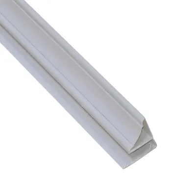 GORGE EN PVC 4000X30X30MM BLANC (LC) PRIX NET