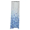 Rideau de douche impermeable PEVA 180X180 cm sans aimant S-1037 (bleu) (Polyethylene Vinyle Acetate)