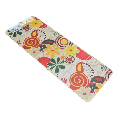 TAPIS DE CUISINE 45X75 + 45X120 CM B1009-64 (FLEUR)
