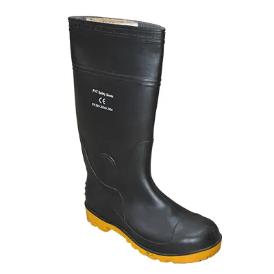 BOTTE DE TRAVAIL SAFETY NOIR P42 SANS ANTICHOC (PRIX NET)