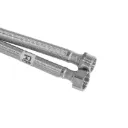Flexible tresse INOX SS304 1/2" X1/2" m/f 80 cm 1010103117