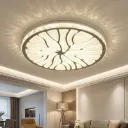 PLAFONNIER  3 COLORSIZE:400MMLED (18-40w)x2 65V 50/60HZCCT:3 COLORMATERIAL:PVC+ACRYLIC Y-124