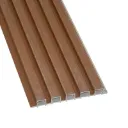 Revetement mural PVC -couleur teck- 189*20*2900mm [ext]