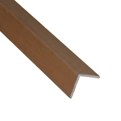 CORNIERE EN L POUR REVETEMENT MURAL – COULEUR TECK 50*50*2900