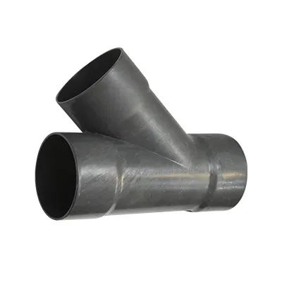 TEE  PVC 45° 100MM F/F(UE)