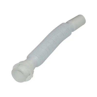 SIPHON 1"1/4 - Ø32 AVEC ROSACE, SANS BONDE - LONGUEUR : 720 MM 18 0106 (IZP)