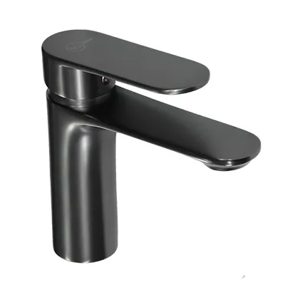 MITIGEUR DE LAVABO LAITON GRIS ACIER  Ø40MM 2FLEXIBLES INOX A2(304) EKO MAXX 2110202461