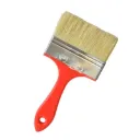 PINCEAU FSC100% Q.MORQUE ECO M.PLASTIQUE ROUGE  100mm N°100 REF 02662/04