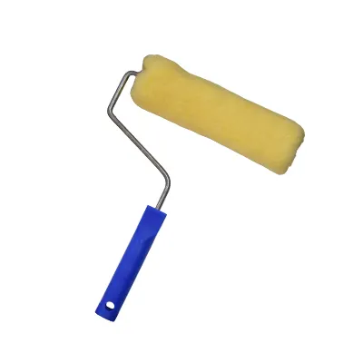 ROULEAU A PEINDRE ACRYLIQUE A POIL JAUNE 180MM REF873