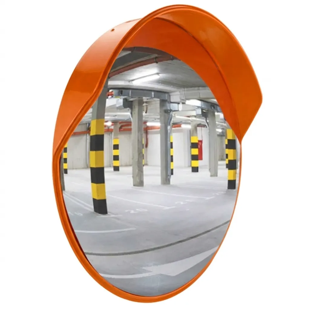 MIROIR DE SECURITE ROUTIERE COULEUR ORANGE 80CM 2011211081