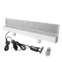MUR D'EAU AVEC ECLAIRAGE LED   L 900 x W 125 mm 5.94KG AVEC COMANDE ET ADAPTATEUR 12W (3040208684) 3040208683