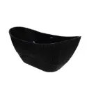Baignoire acrylic Full Black 1700x750x720mm D-9014T (RITL)