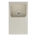 Evier resine simple bac STKN 1C1E beige Avena c/Poly 11101003