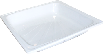 [ADC288] RECEVEUR DE DOUCHE EMAILLE (L)700×(W)700×(H)120 mm BLANC 1010104022