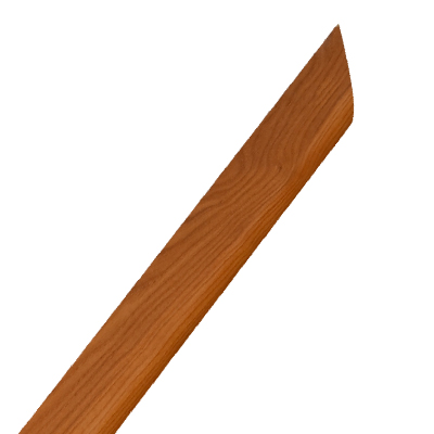 [CPR115] PLINTHE PARQUET  2400x60x12mm   color ref. J1(9019)  2081102075