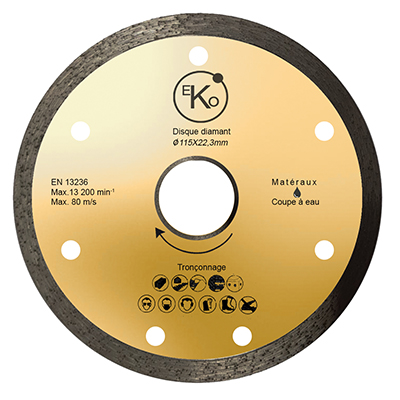 [DQD015] DISQUE DIAMANT CONT. EKO 115X22.3MM  U954211