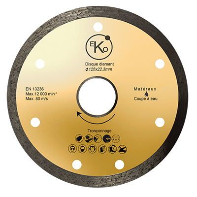 [DQD016] DISQUE DIAMANT CONT. EKO 125X22.3MM U954212