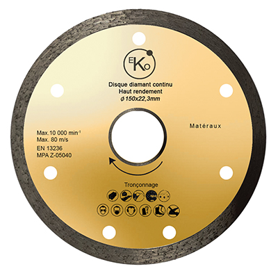 [DQD017] DISQUE DIAMANT CONT. EKO 150X22.3MM U954213