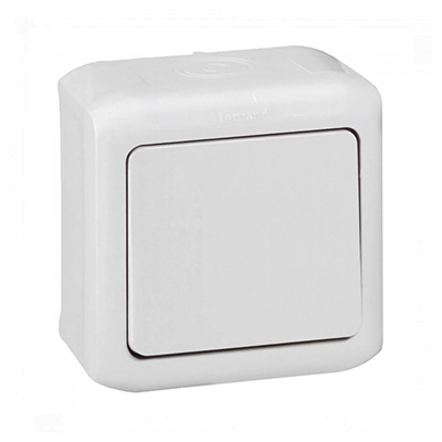 [EGUI007] FORIX GRIS ETANCHE  INTER SIMPLE ALU 10AX GR IP44 782380