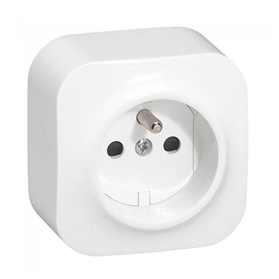 [EGUI018] FORIX BLANC PRISE 2P+T 16A FB  782417