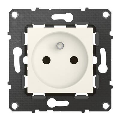 [EGUI057] CARIVA BLANC- MECANISME PRISE 2P+T STANDART FRANC A ECLIPS 773625