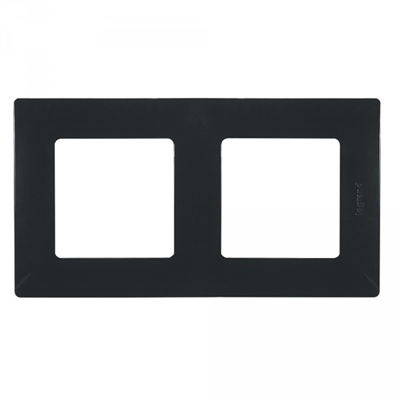 [EGUI116] NILOE PLAQUE ONYX 2P ENTRAXE 71MM* 096711