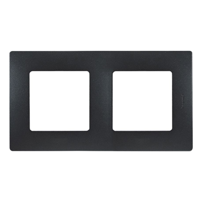 [EGUI121] NILOE PLAQUE FONTE 2P ENTRAXTE 71MM* 096716
