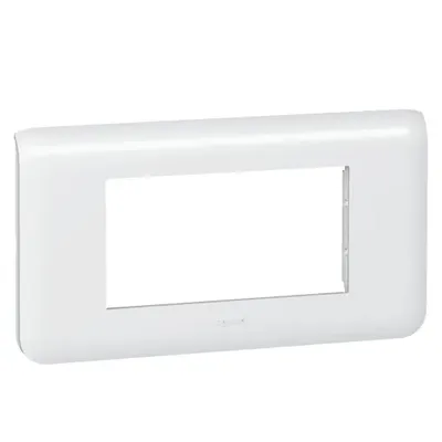 [EGUI166] Mosaic- plaque 4 Mod horizontal blanc 78814