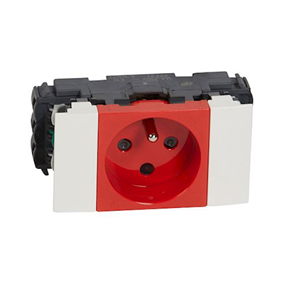 [EGUI192] MOSAIC-PRISE P/GOULOTTE CLIPPAGE DIRECT PROG 2P+T DETROMP 2MODE RGE 077121